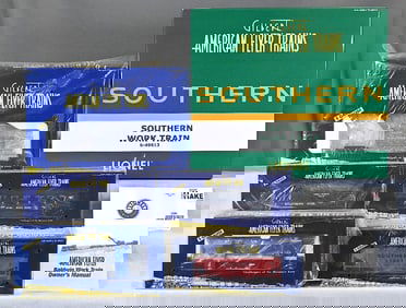 American Flyer 49613 Southern diesel freight set, w/Obs