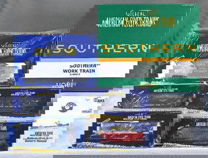 American Flyer 49613 Southern diesel freight set,  w/Obs: American Flyer 49613 Southern diesel freight set, w/OBs, C10
