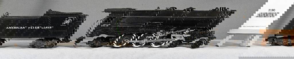 American Flyer Postwar 21115 steam locomotive & tender: American Flyer Postwar 21115 steam locomotive & tender, C7