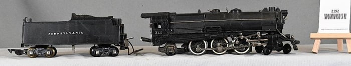 American Flyer Postwar 312 steam locomotive w/SIT tender