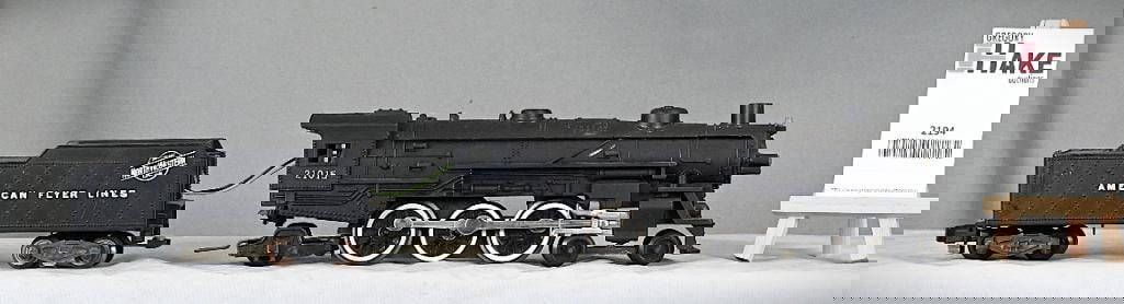 American Flyer Postwar 21015 steam locomotive & tender: American Flyer Postwar 21015 steam locomotive & tender, C7