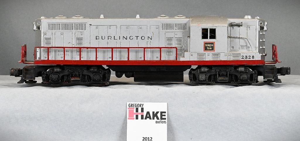Lionel Postwar 2328 Burlington GP-7 Diesel Locomotive (1 of 6)