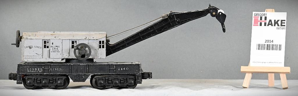 Lionel Postwar 2460 Gray Cab Crane from Early 1946 (1 of 6)