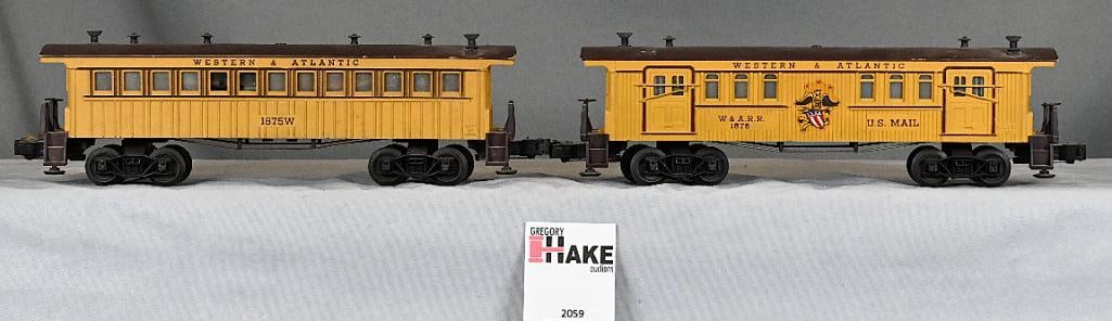 Lionel Postwar 1875 and 1876W Super "O" General Passenger Cars (1 of 6)