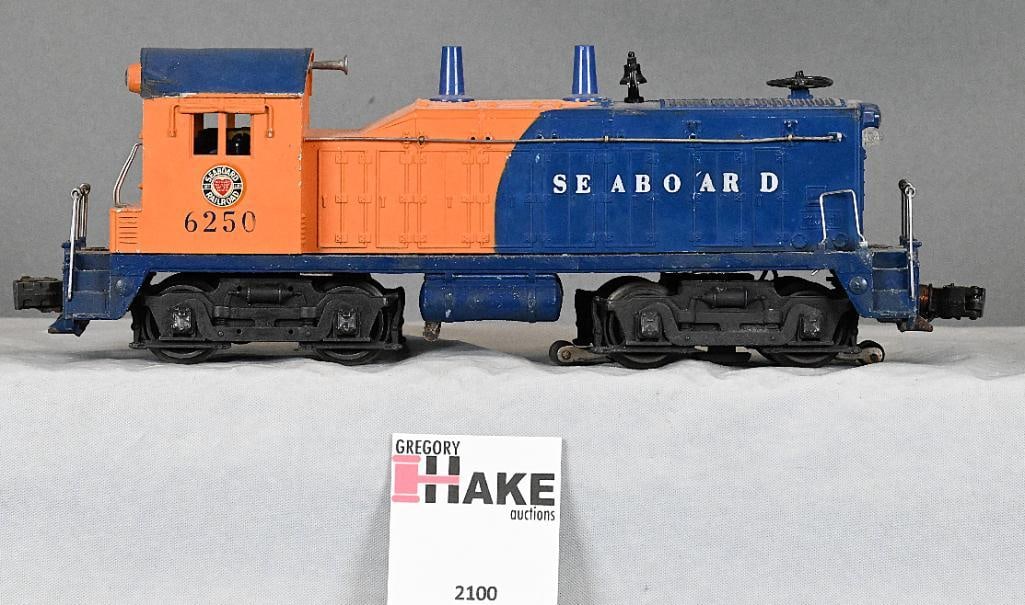 Lionel Postwar 6250 Rubber Stamped Seaboard Switcher Diesel Locomotive (1 of 6)