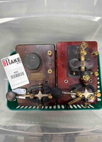 2 Prewar Telegraph Keys