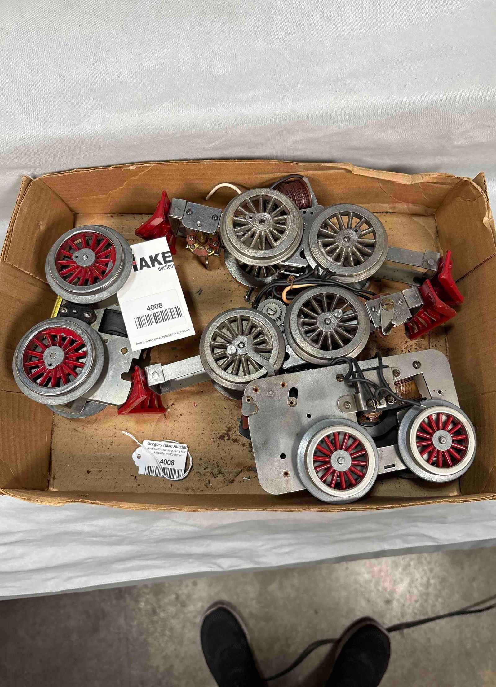 Box Lot Prewar Lionel Standard Locomotive Motors (1 of 1)