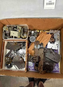 Box Lot of Prewar O Gauge Trucks & Parts