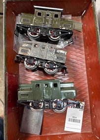 Box Lot of 3 Lionel Prewar O Gauge Electric Locomotives