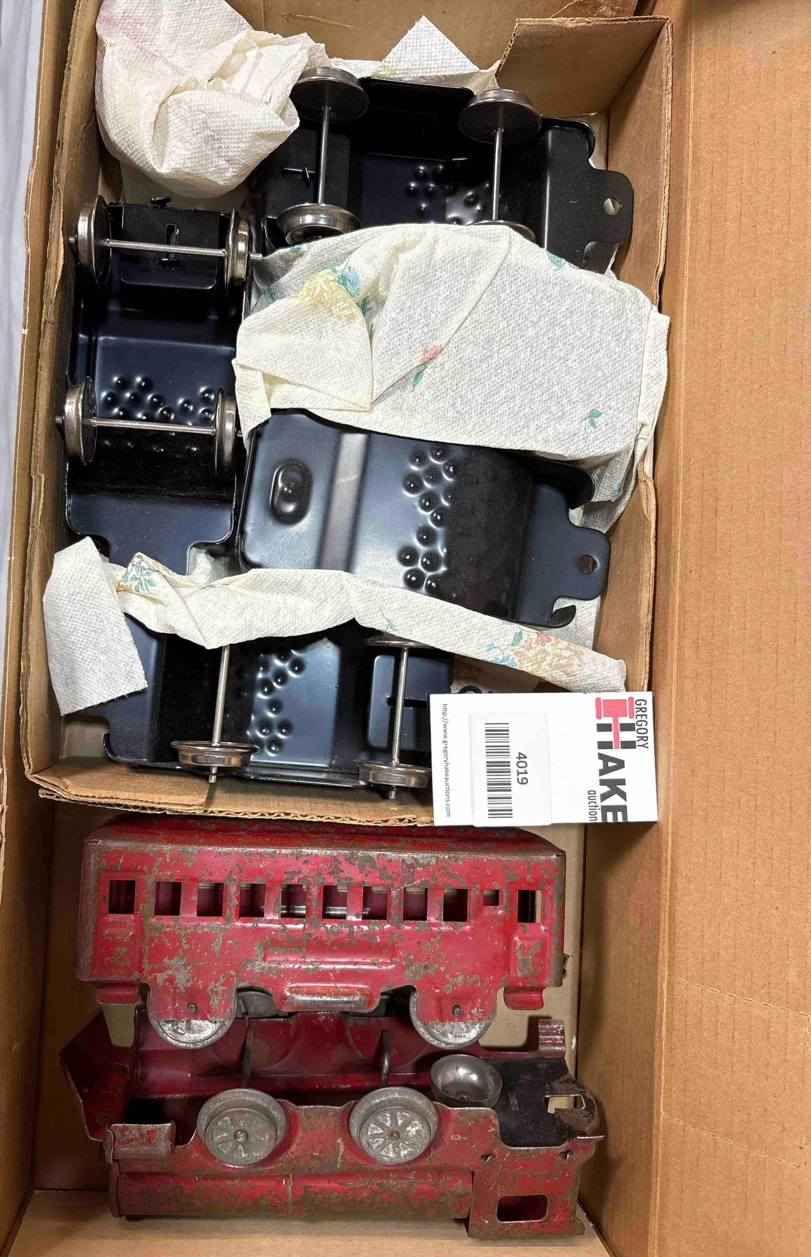 Box Lot of Prewar Cor Cor: Box Lot of Prewar Cor Cor. C5 to Restored C8.