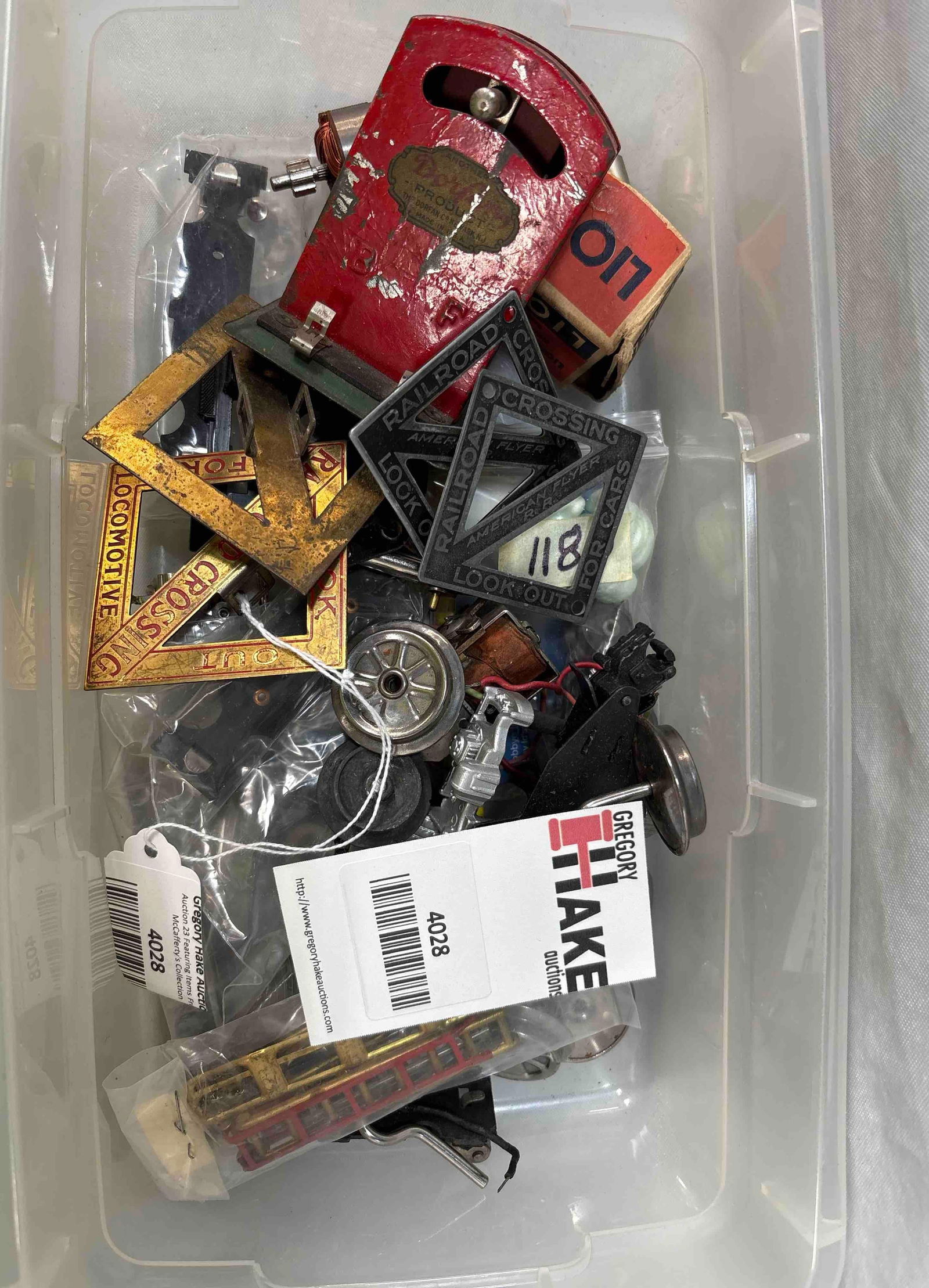 Box Lot of Lionel & Others - Parts & Accessories (1 of 1)