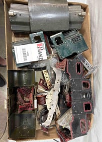Box Lot of Prewar Lionel Standard Gauge Locomotive Shells & Motors