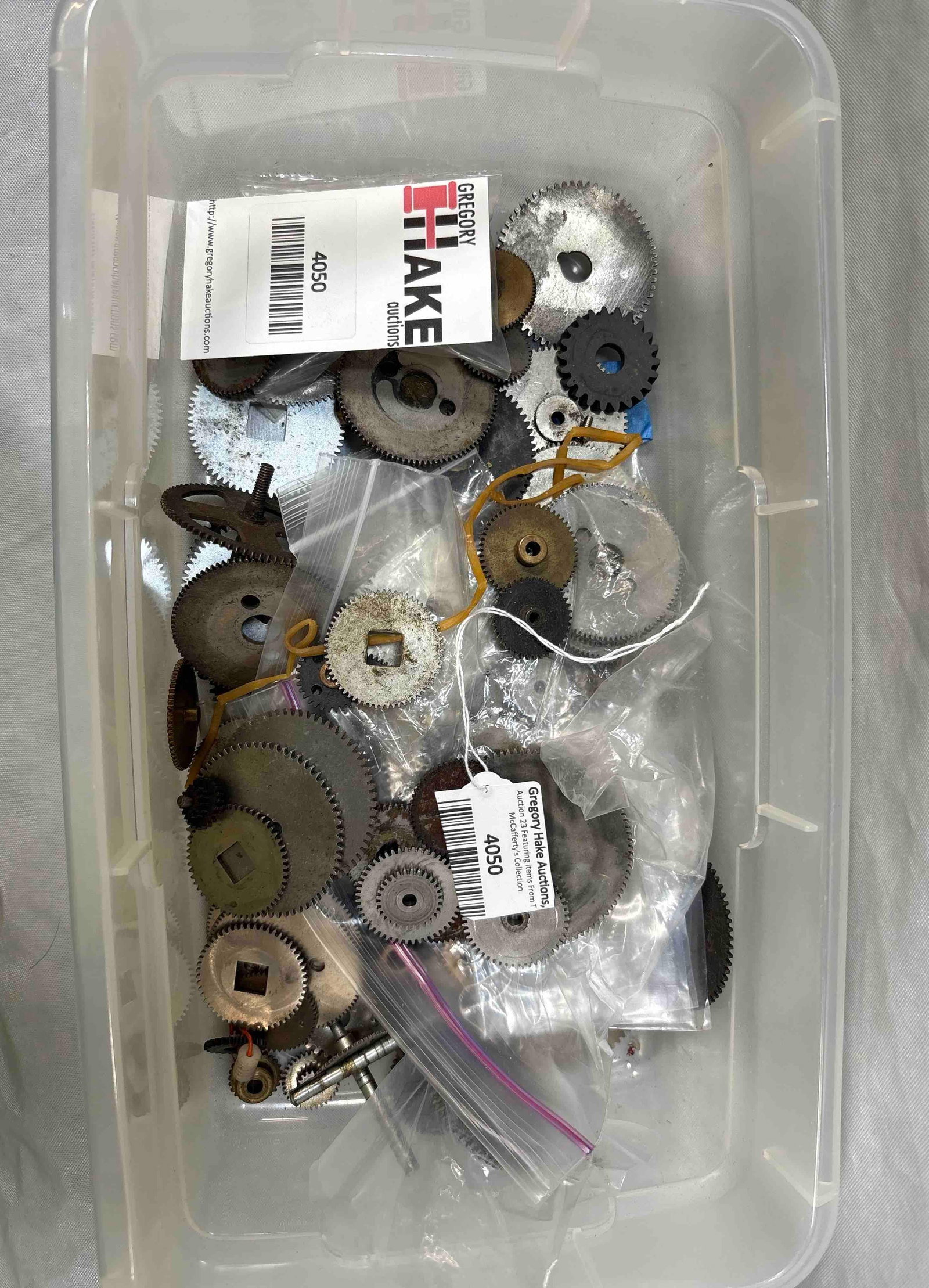 Box Lot of Prewar Gears: Box Lot of Prewar Gears. C6