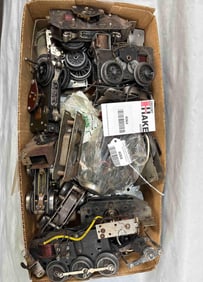 Box Lot Of Prewar Lionel American Flyer O Gauge Motors