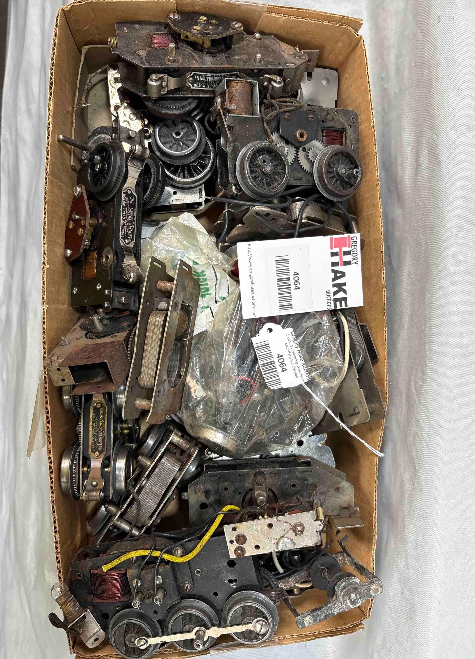 Box Lot Of Prewar Lionel American Flyer O Gauge Motors: Box Lot Of Prewar Lionel American Flyer O Gauge Motors. C5-C7