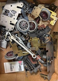 Prewar Standard Gauge Motor Frames Cow Catchers & Wheels