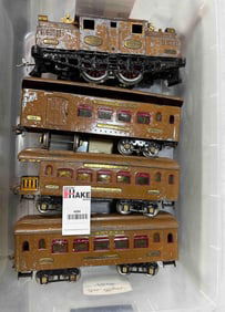 Ives Prewar Standard Gauge 3242R Passenger Set