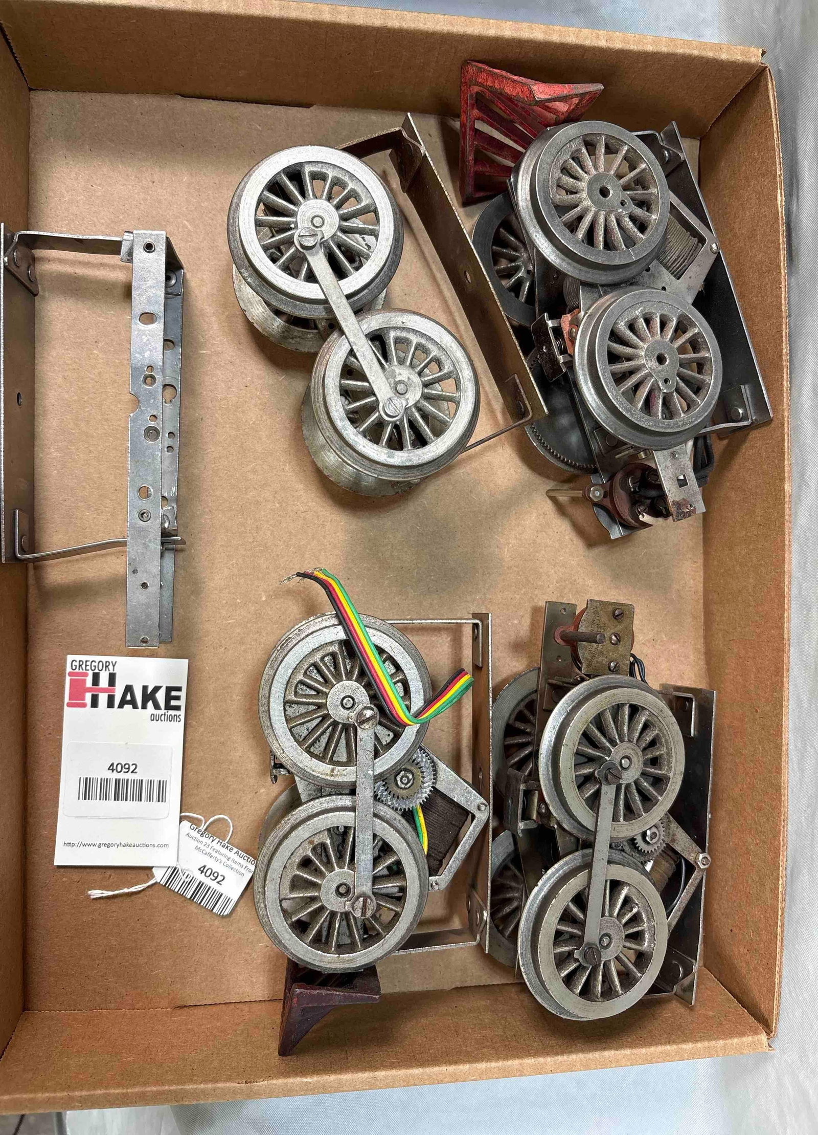 Box Lot of Lionel Prewar Standard Gauge Motors: Box Lot of Lionel Prewar Standard Gauge Motors. C6