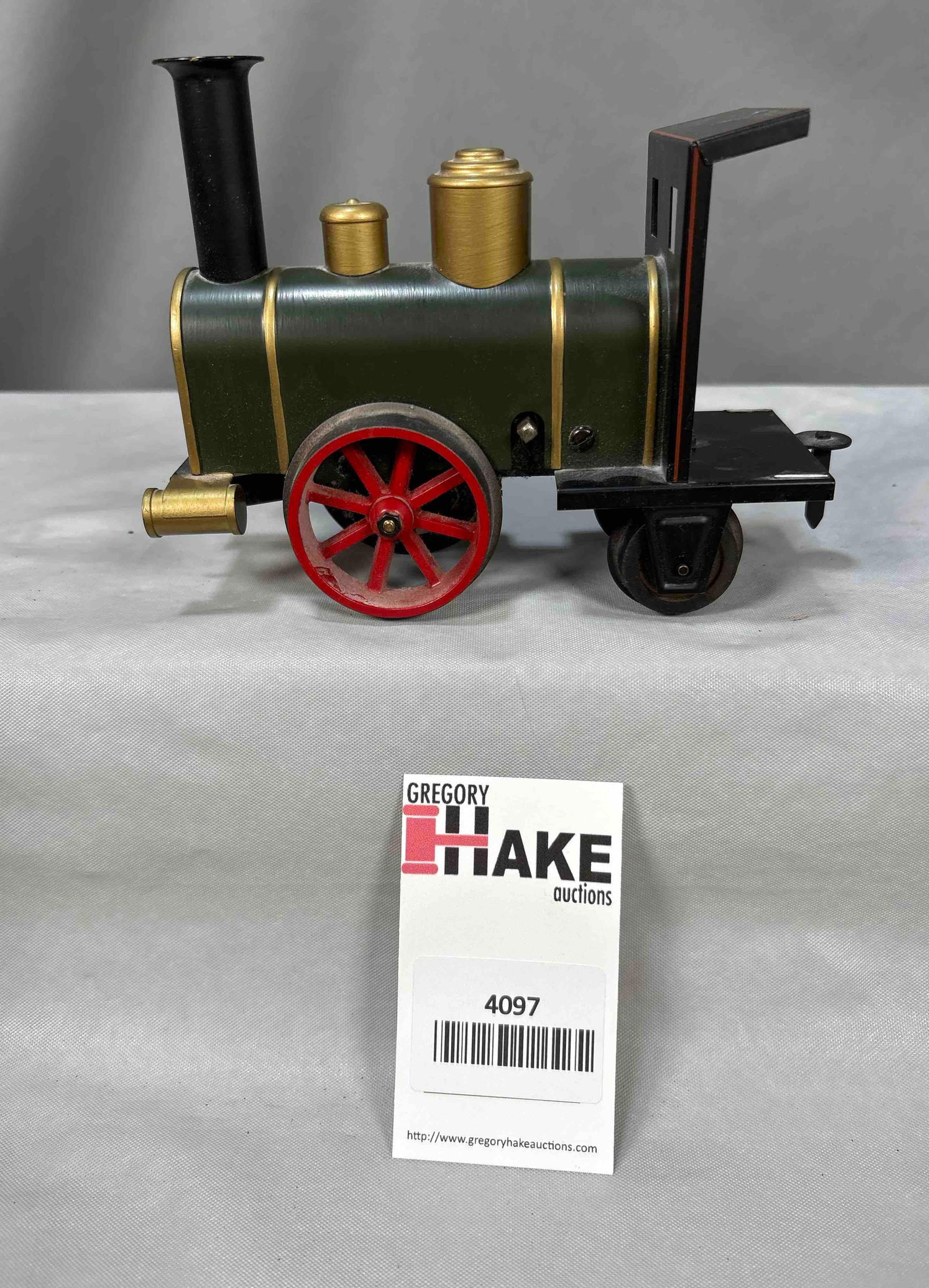 Prewar European Clockwork 1 Gauge Steam Locomotive (1 of 1)