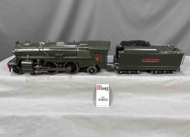 Lionel Prewar Standard Gauge 392E Steam Locomotive w/ 392W Tender