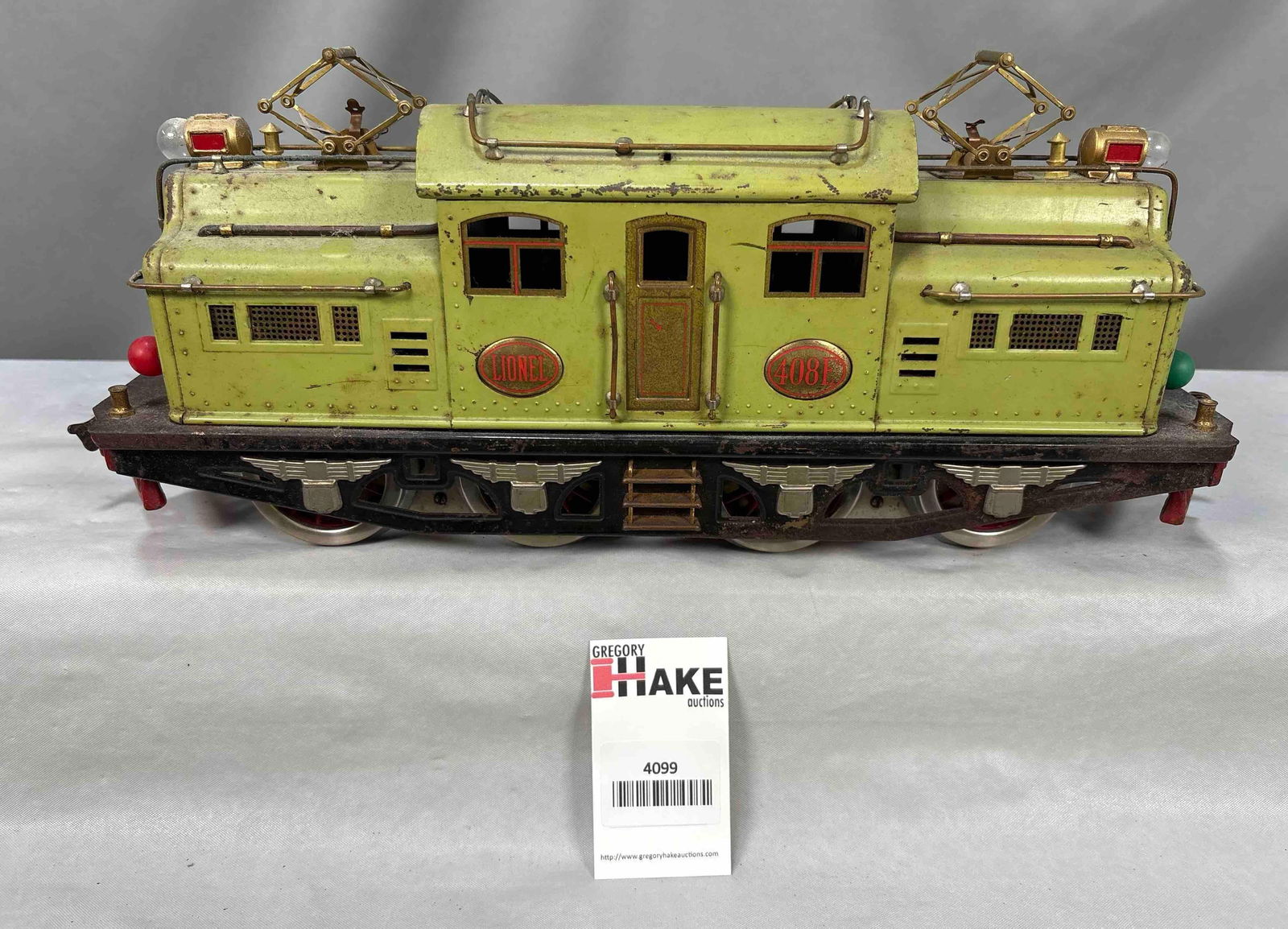 Lionel Prewar Standard Gauge 408E Locomotive (1 of 1)