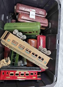 Extra Large Box Lot of Lionel Ives & American Flyer Passenger Cars