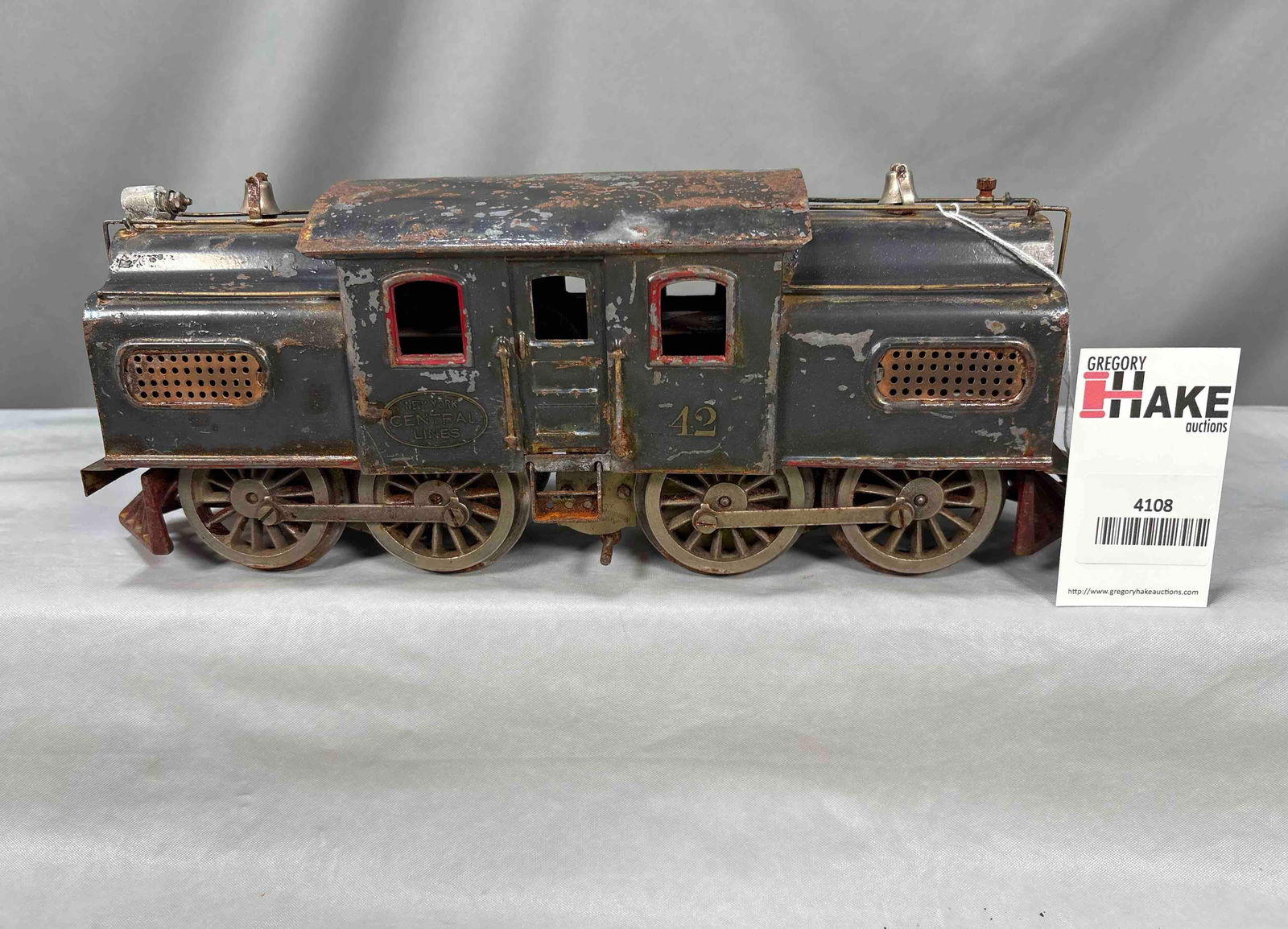 Lionel Prewar Standard Gauge Grey 42 Locomotive (1 of 1)