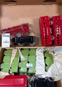 Prewar Cor Cor Locomotive & Cars