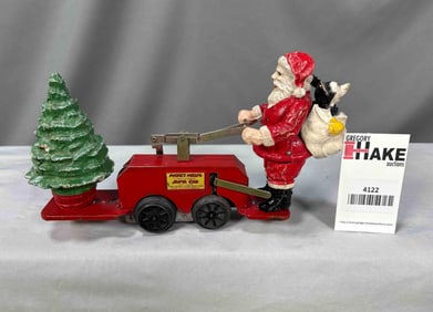 Prewar Lionel O Gauge 1105 Mickey Mouse & Santa Hand Car