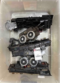 Box Lot of 3 Prewar American Flyer Wide Gauge Steam Locomotives