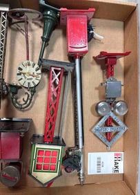 Box Lot of Lionel Marx & Other Prewar Accessories