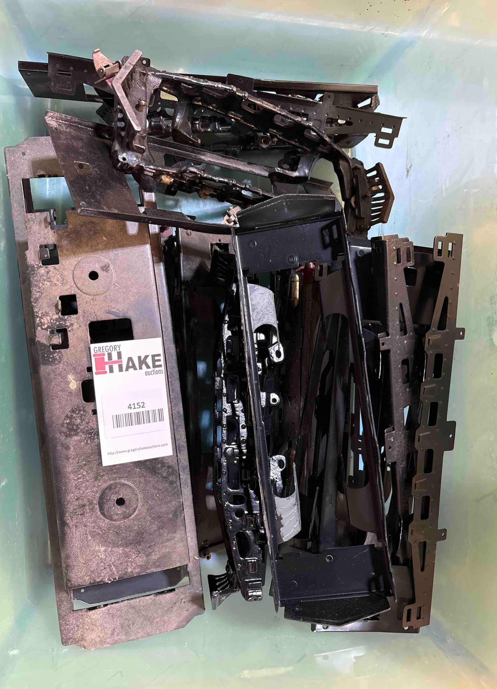 Large Box Lot of Lionel American Flyer Prewar Locomotive Frames (1 of 1)