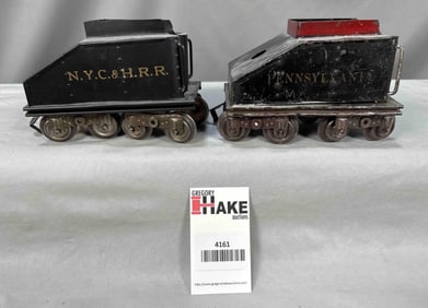 Two No. 5 Lionel Prewar Standard Gauge Tenders