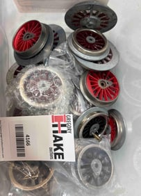 Box Lot of Standard Gauge Wheels