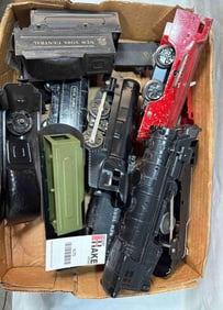 Box Lot of Marx Locomotives & Tenders