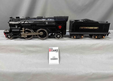Prewar Lionel Standard Gauge 1835E Steam Locomotive & Tender