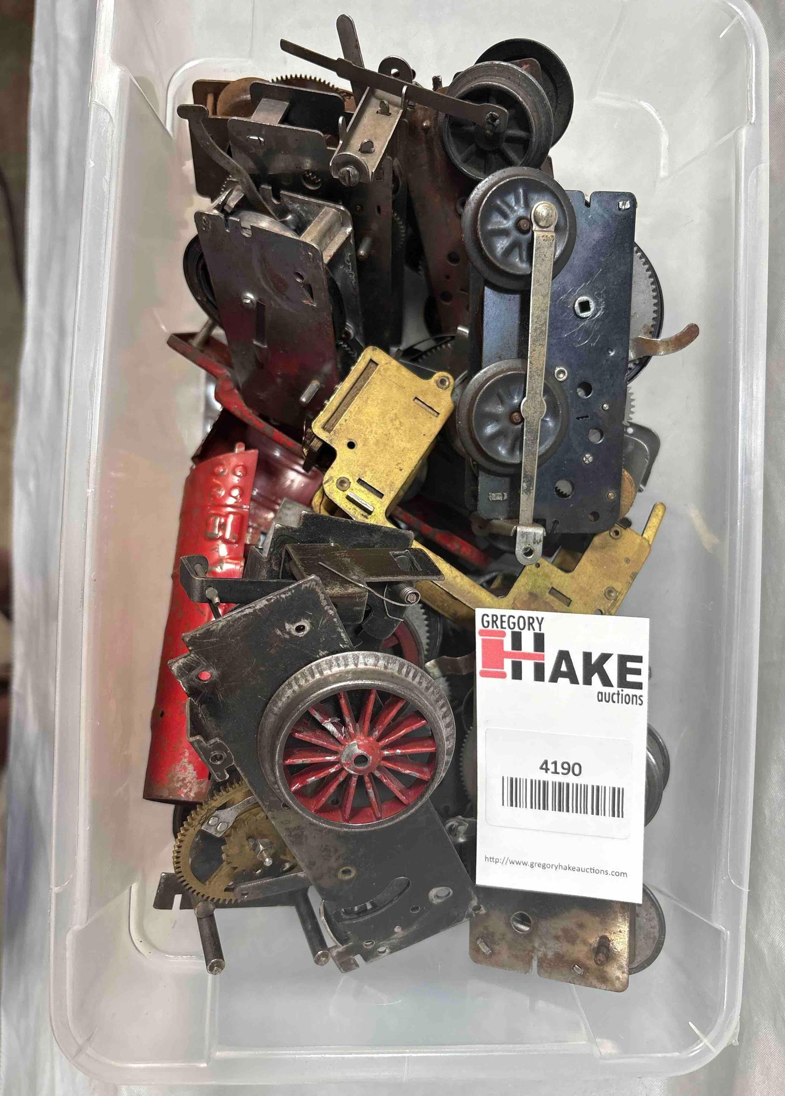 Box Lot of Prewar O Gauge Motors: Box Lot of Prewar O Gauge Motors. C5-C6