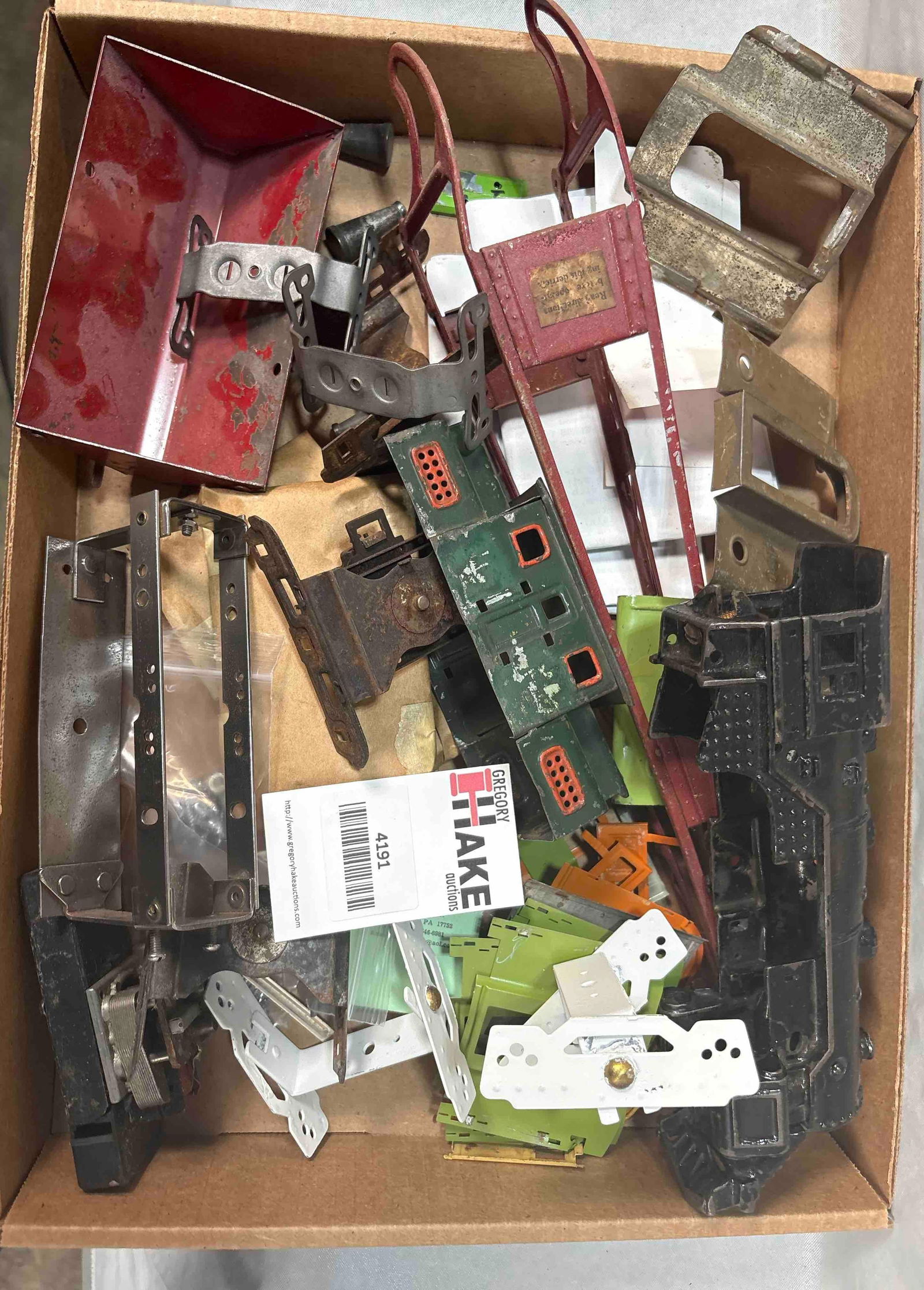 Box Lot of Prewar Parts & Shells (1 of 1)