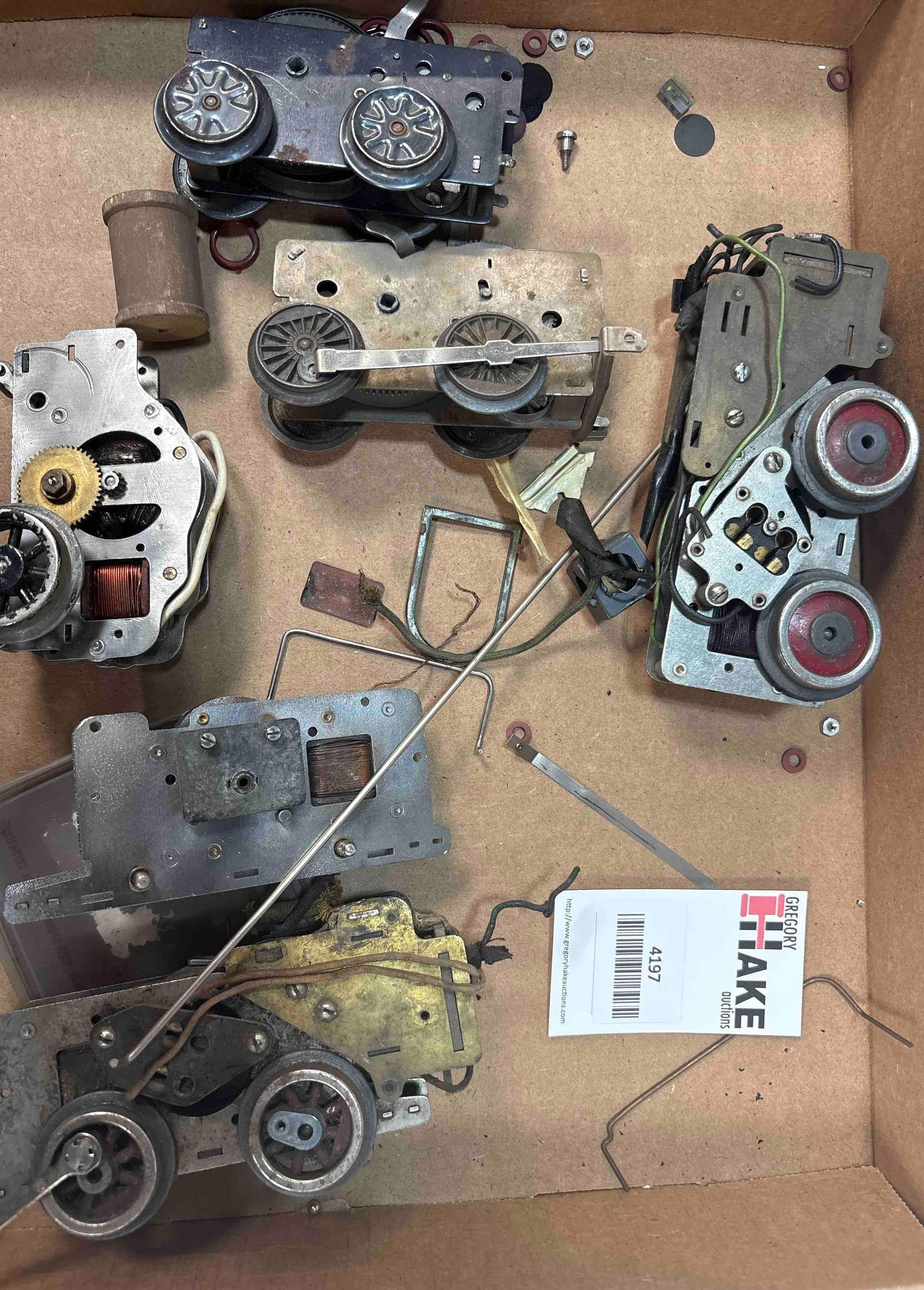 Box Lot of Lionel Marx American Flyer Prewar O Gauge Motors (1 of 1)