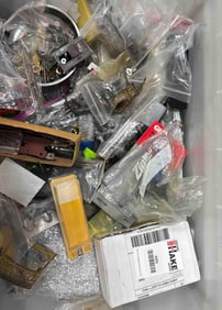 Large Box Lot of Prewar Lionel Train Parts