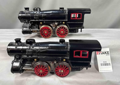 Two Ives Prewar Wide Gauge Steam Locomotives
