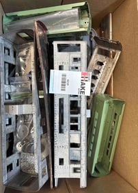 Box Lot of Prewar Passenger Car Bodies Roofs & Wheels