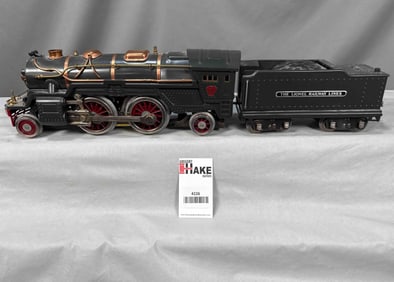 Lionel Prewar Standard Gauge Grey 385E Locomotive & Tender