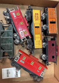 Box Lot of Lionel O Gauge Freight Cars