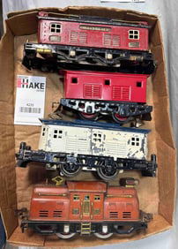 Box Lot of Lionel American Flyer O Gauge Electric Locomotives