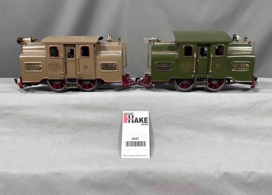 2 Lionel Prewar Standard Gauge No. 33 Locomotives