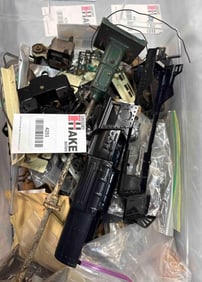 Box Lot of Lionel American Flyer Train Parts