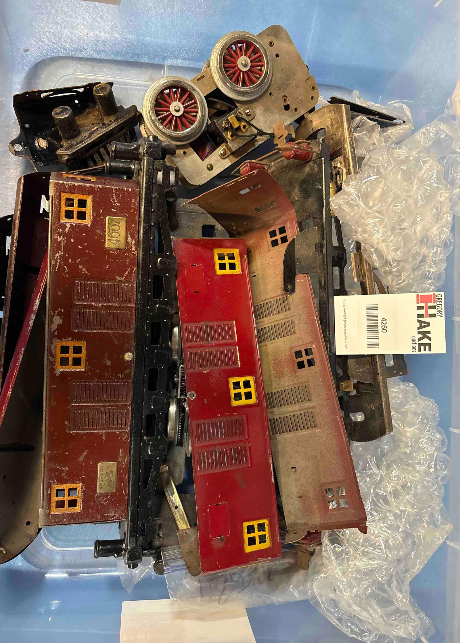 American Flyer Locomotive Parts (1 of 1)