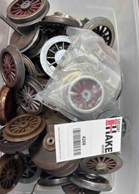 Large Lot Prewar Standard Gauge Locomotive Wheels