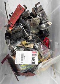Box Lot of Prewar Train Parts